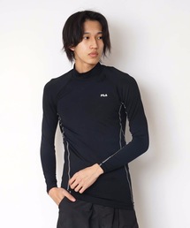 FILA（フィラ）の「【FILA/フィラ】メンズ長袖ハイネック  コンプレッショントップス  吸水速乾  UV（スポーツグッズ）」