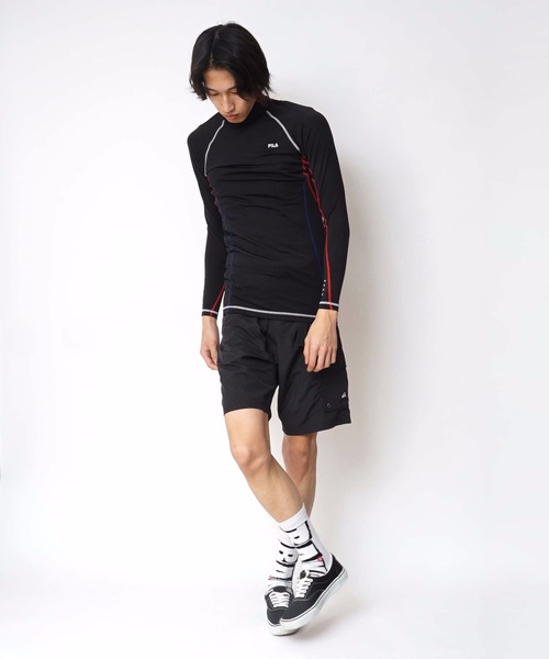 FILA/フィラ】メンズ長袖ハイネック コンプレッショントップス