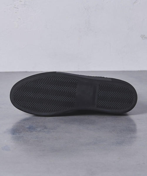 UNITED ARROWS(ユナイテッドアローズ)の「UA サイドゴア スニーカー†(スニーカー・メンズ・ダークブラウン/ブラック・44/45/40/42/41/39/43)」の8枚目の写真