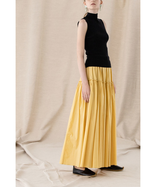 CASA FLINE（カーサフライン）の「organic cottonロングスカート