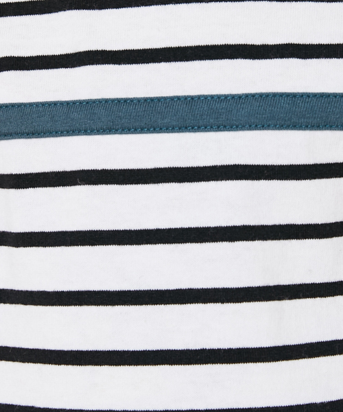 PairPair（ペアペア）の「配色ラインボーダーロンT(長袖)（Tシャツ/カットソー・キッズ・アイボリー・M(115-130)/S(100-115)）」の5枚目の写真