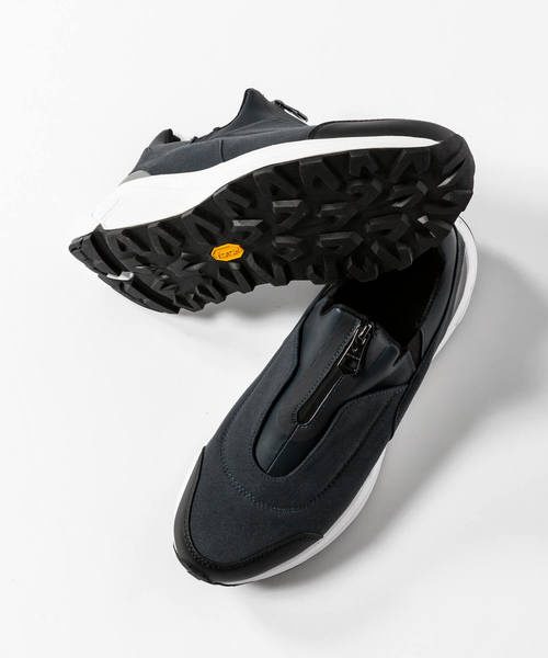 1piu1uguale3 RELAX（ウノピュウノウグァーレトレリラックス）の「1PIU1UGUALE3 RELAX(ウノピゥウノウグァーレトレ)Vibramソール ダッドスニーカー（スニーカー・メンズ・ホワイト/ブラック/ネイビー・26/27/28/29）」の5枚目の写真