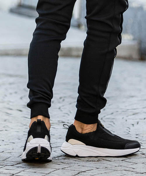 1piu1uguale3 RELAX（ウノピュウノウグァーレトレリラックス）の「1PIU1UGUALE3 RELAX(ウノピゥウノウグァーレトレ)Vibramソール ダッドスニーカー（スニーカー・メンズ・ホワイト/ブラック/ネイビー・26/27/28/29）」の19枚目の写真