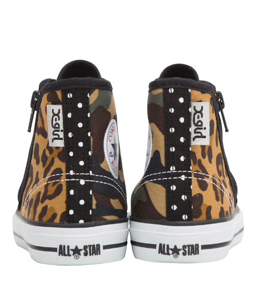 X-girl Stages（エックスガールステージス）の「XGS★ × CONVERSE CHILD ALL STAR XG RZ HI （15～22cm）（スニーカー・キッズ・マルチ・19.0cm/20.0cm/15.0cm/18cm/17cm/16cm/21cm/22cm）」の9枚目の写真