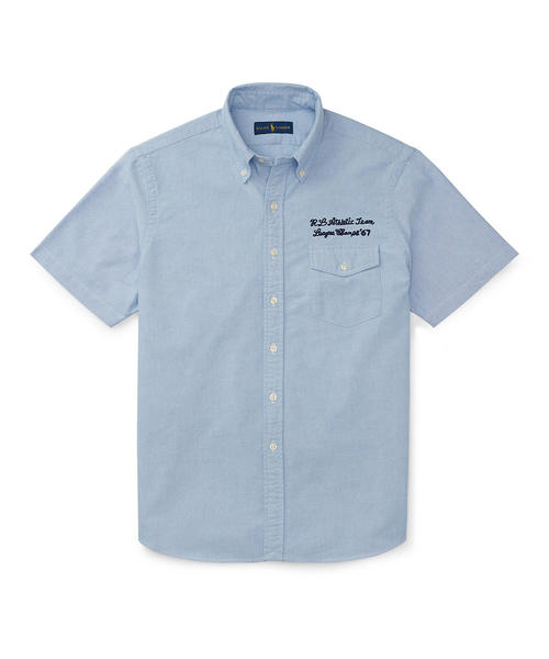 POLO RALPH LAUREN(ポロ ラルフ ローレン)の「クラシックフィット エンブロイダード シャツ(シャツ/ブラウス・メンズ・ブルー系3・SMALL/MEDIUM/LARGE/X-SMALL)」の1枚目の写真