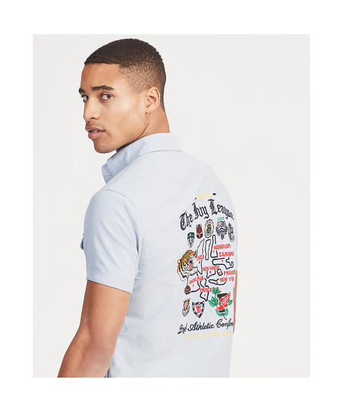 POLO RALPH LAUREN(ポロ ラルフ ローレン)の「クラシックフィット エンブロイダード シャツ(シャツ/ブラウス・メンズ・ブルー系3・SMALL/MEDIUM/LARGE/X-SMALL)」の4枚目の写真
