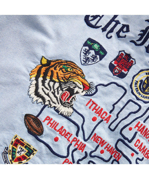 POLO RALPH LAUREN(ポロ ラルフ ローレン)の「クラシックフィット エンブロイダード シャツ(シャツ/ブラウス・メンズ・ブルー系3・SMALL/MEDIUM/LARGE/X-SMALL)」の5枚目の写真