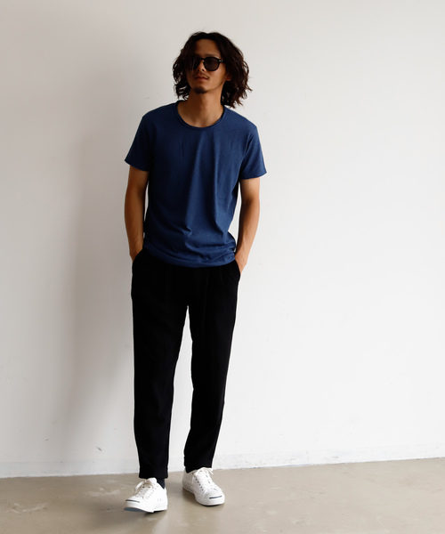 Auntie Rosa Holiday（アンティローザホリデー）の「【Holiday】カットオフクルーネックtee（Tシャツ/カットソー・メンズ・ライトブルー/グレー/ブルー・MEDIUM/LARGE/X-LARGE）」の5枚目の写真