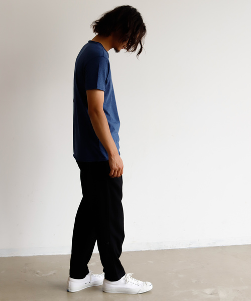 Auntie Rosa Holiday（アンティローザホリデー）の「【Holiday】カットオフクルーネックtee（Tシャツ/カットソー・メンズ・ライトブルー/グレー/ブルー・MEDIUM/LARGE/X-LARGE）」の10枚目の写真