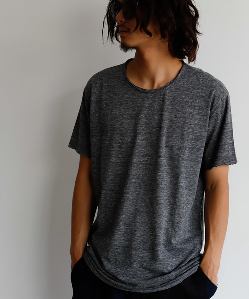 Auntie Rosa Holiday（アンティローザホリデー）の「【Holiday】カットオフクルーネックtee（Tシャツ/カットソー・メンズ・ライトブルー/グレー/ブルー・MEDIUM/LARGE/X-LARGE）」の15枚目の写真