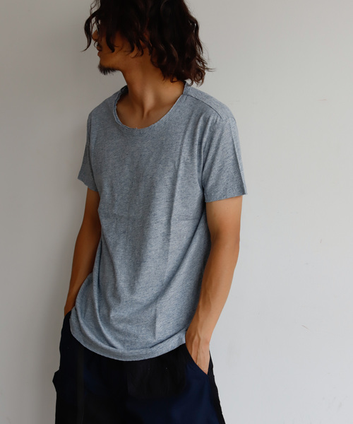 Auntie Rosa Holiday（アンティローザホリデー）の「【Holiday】カットオフクルーネックtee（Tシャツ/カットソー・メンズ・ライトブルー/グレー/ブルー・MEDIUM/LARGE/X-LARGE）」の22枚目の写真