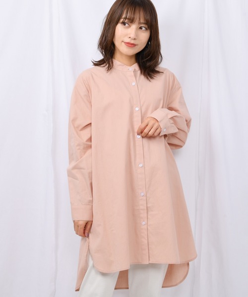 Ambre Neige（アンブルネージュ）の「バンドカラーシャツ【WEB/EC限定
