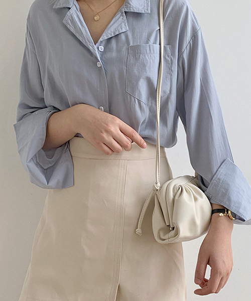 chuclla（チュクラ）の「【chuclla】【2019AW】2way ギャザー ショルダーバッグ cha139（ショルダーバッグ・レディース・ブラック/カーキ/アイボリー/タン/グレイッシュベージュ・FREE）」の15枚目の写真