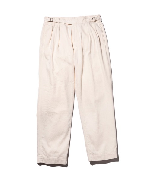 MR.OLIVE（ミスターオリーブ）の「8oz UNEVENNESS ライト デニム / グルカ ワイド パンツ（その他パンツ・メンズ・インディゴブルー/ナチュラル・SMALL/MEDIUM/LARGE）」の7枚目の写真