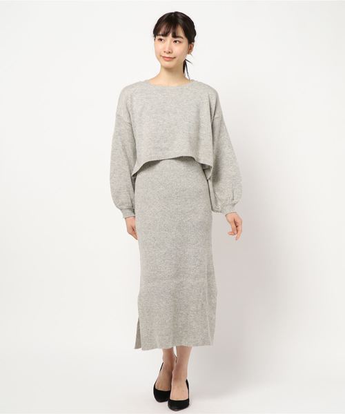 Lowrys ワンピース レイヤード２ｐワンピ ワンピース Lowrys Farm ローリーズファーム のファッション