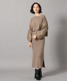 LOWRYS FARM | レイヤード２Ｐワンピ　860422(ワンピース)