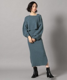 LOWRYS FARM | レイヤード２Ｐワンピ　860422(ワンピース)