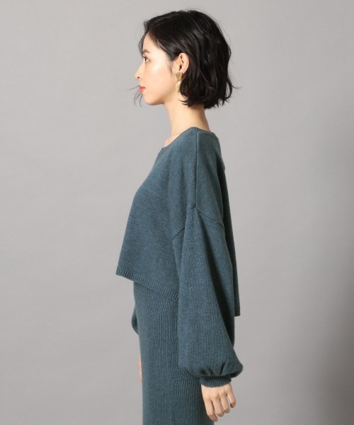 LOWRYS FARM(ローリーズファーム)の「レイヤード2Pワンピ 860422(ワンピース・レディース・ブラウン/ベージュ/ブルー/グレー/キャメル・FREE)」の12枚目の写真