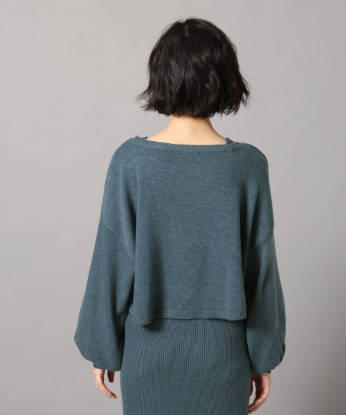 LOWRYS FARM(ローリーズファーム)の「レイヤード2Pワンピ 860422(ワンピース・レディース・ブラウン/ベージュ/ブルー/グレー/キャメル・FREE)」の6枚目の写真