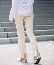 Munich | ストレッチスラブリブ スリットレギンス【セットアップ可】(その他パンツ)