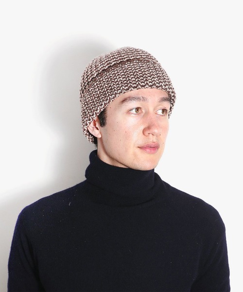 ロウマスタープロダクト ジグザグ ニットキャップ