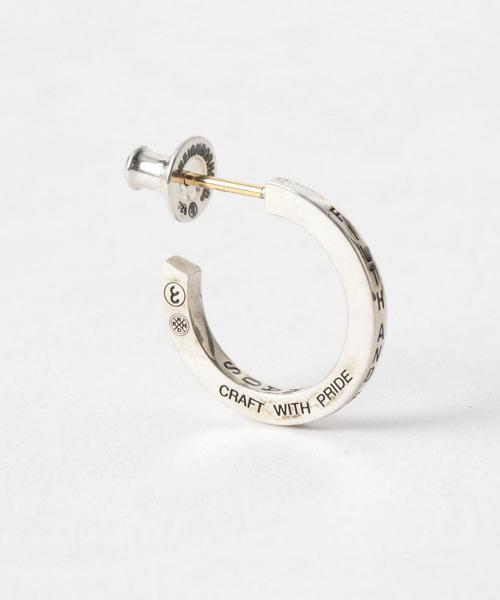 キャリアリング　シルバー ツイストデザイン 片耳用ピアス キャリアリングシルバー ツイストデザイン 片耳用ピアス