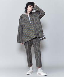 パンツ 6(ROKU)FLANO MIRITARY MOTIF PANTS 6（ロク）の「＜6(ROKU)＞FLANO MIRITARY MOTIF PANTS/パンツ