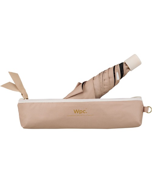 Wpc.（ダブリュピーシー）の「【公式限定アイテム】 完全遮光 オールウェザーパラソル 折りたたみ 日傘 Wpc.（折りたたみ傘・レディース・ブラック/ベージュ/パープル/ネイビー/グレー/レッド/オフホワイト/サックスブルー/ピンク/ターコイズブルー/イエロー/ブルー/グリーン/ミント/マジェンタ/ラベンダー/ブラウン/ライトグリーン/オレンジ系その他/ブルーグレー/ピンク系その他・FREE）」の18枚目の写真