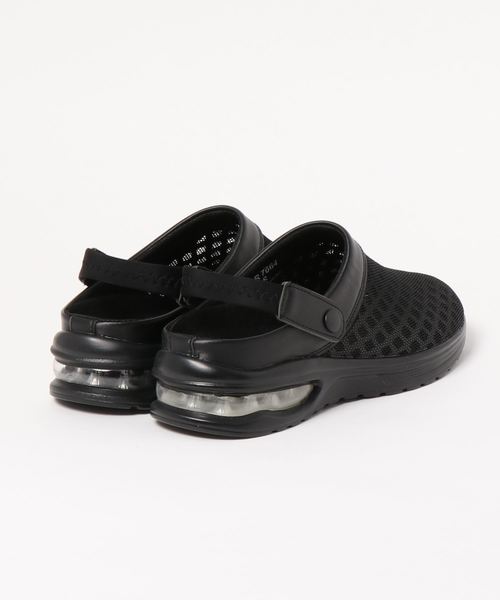 STYLEBLOCK（スタイルブロック）の「エアークッションソールメッシュスポーツサンダル（サンダル・メンズ・ネイビー/ブラック×ブラック/ブラック系その他/ブラック×ホワイト/ブルー系その他・M/L/S/LL）」の6枚目の写真