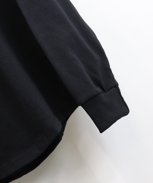 Confirm（コンファーム）の「Confirm / コンファーム ラウンドテールロンT（Tシャツ/カットソー・メンズ・ベージュ/ホワイト/サックスブルー/ブラック/パープル・M/L）」の7枚目の写真