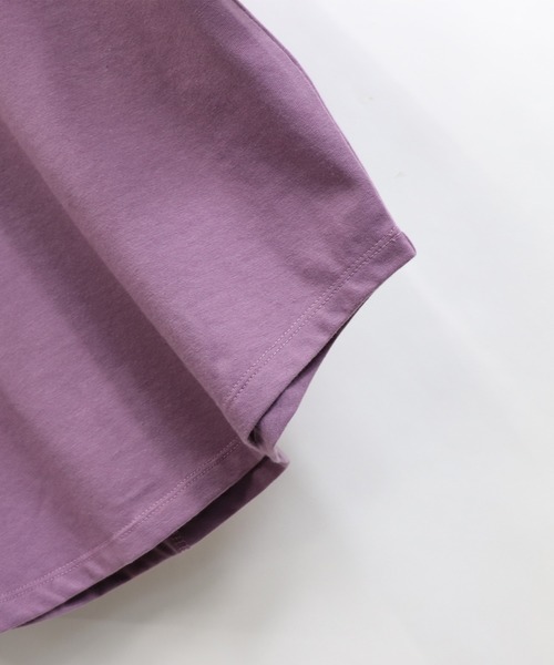 Confirm（コンファーム）の「Confirm / コンファーム ラウンドテールロンT（Tシャツ/カットソー・メンズ・ベージュ/ホワイト/サックスブルー/ブラック/パープル・M/L）」の14枚目の写真