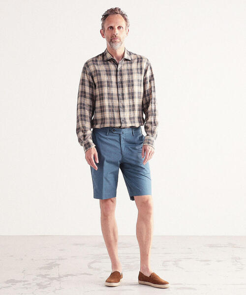 TOMORROWLAND (トゥモローランド)の「アイスコットンチノ ショートパンツ SPOERRY 1866(その他パンツ・メンズ・ライトグレー/グレー/ベージュ/ライトグリーン/ライトブルー/ネイビー・44/46/48/50)」の10枚目の写真