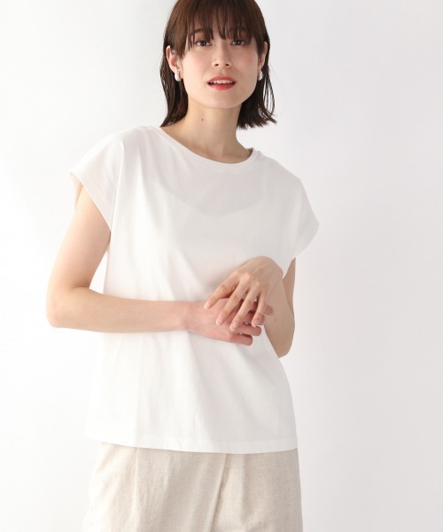 LOWRYS FARM（ローリーズファーム）の「【セットアイテム】アシメ２Ｐプルオーバー　881223（Tシャツ/カットソー・レディース・チャコールグレー/ライトグレー/ブラウン/イエロー・FREE）」の19枚目の写真