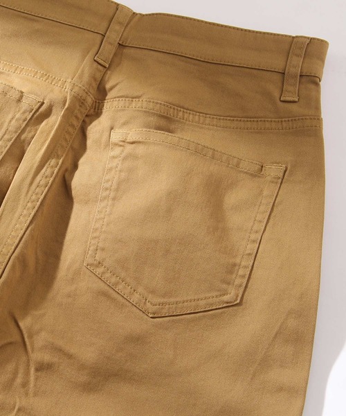 Chillfar(チルファー)の「ハイウエストストレッチ バルーン ツイル/デニムパンツ(デニムパンツ・レディース・ホワイト/サックスブルー/ブルー/ワンウォッシュ/ブラック/グレー/ベージュ/ブラウン/カーキ/ブラック系・SMALL/MEDIUM/LARGE/X-LARGE)」の18枚目の写真