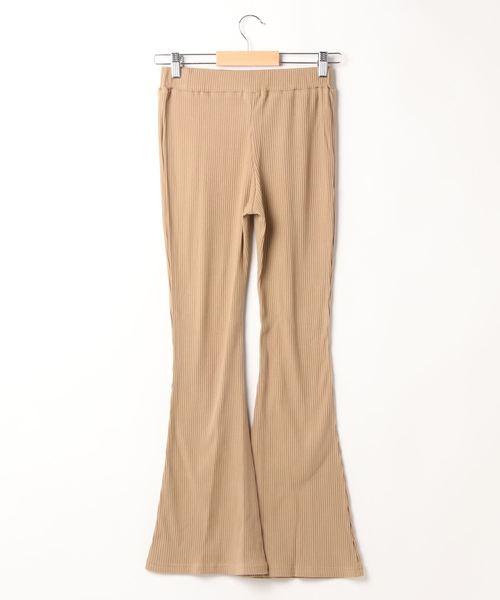 one way（ワンウェイ）の「フレアレギパン（その他パンツ・レディース・ブラック/ブラウン/ベージュ・FREE）」の4枚目の写真