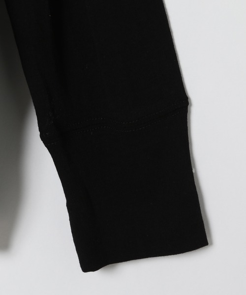 BAYFLOW（ベイフロー）の「シアーロングＴシャツ（Tシャツ/カットソー・レディース・ブラック/ライトグリーン・FREE）」の9枚目の写真