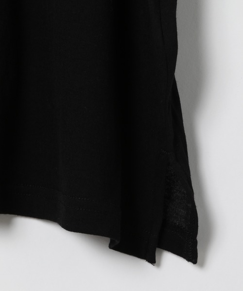 BAYFLOW（ベイフロー）の「シアーロングＴシャツ（Tシャツ/カットソー・レディース・ブラック/ライトグリーン・FREE）」の8枚目の写真