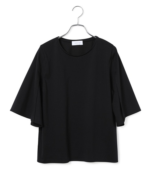 ADAM ET ROPE'（アダムエロペ）の「スリーブフレアSLITプルオーバー（シャツ/ブラウス・レディース・ブラック/ホワイト/ブルー・FREE）」の7枚目の写真