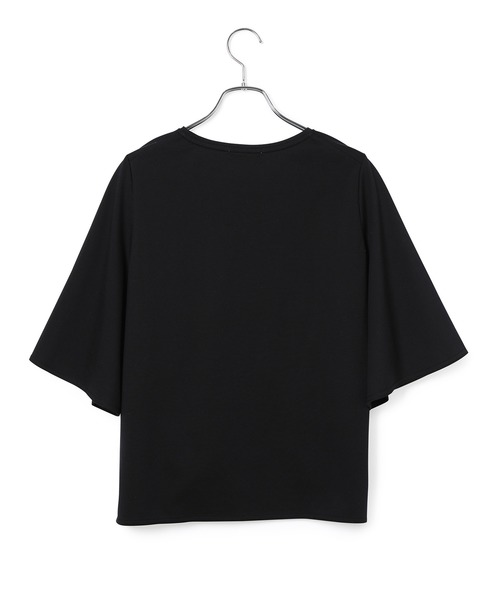 ADAM ET ROPE'（アダムエロペ）の「スリーブフレアSLITプルオーバー（シャツ/ブラウス・レディース・ブラック/ホワイト/ブルー・FREE）」の8枚目の写真