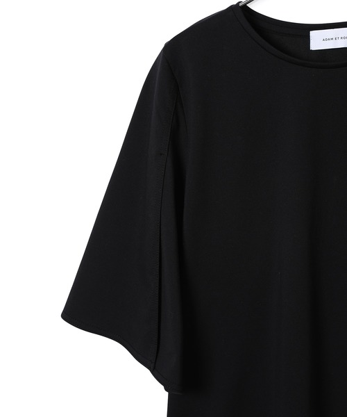 ADAM ET ROPE'（アダムエロペ）の「スリーブフレアSLITプルオーバー（シャツ/ブラウス・レディース・ブラック/ホワイト/ブルー・FREE）」の10枚目の写真