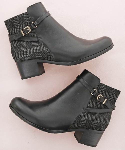 あしながおじさん(アシナガオジサン)の「〈あしながおじさん〉ジョッパーブーツ(ブーツ・レディース・ブラウン/ブラック系その他/ダークブラウン/ブラック系その他2/ブラック・22.5cm/23.0cm/24.5cm/23.5cm/24.0cm)」の10枚目の写真