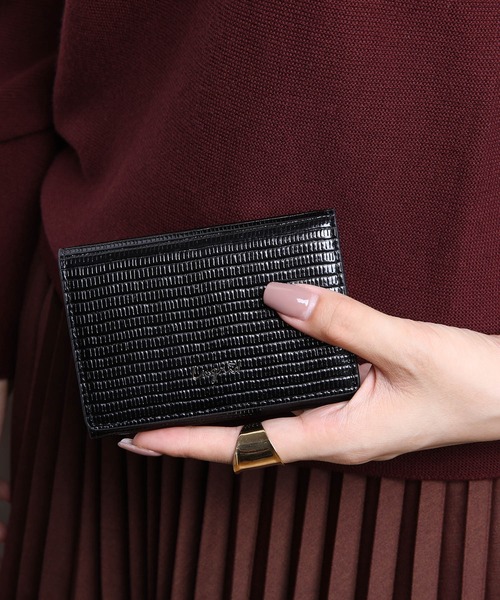 Ungrid アングリッド リザードマルチカードケース 名刺入れ Ungrid アングリッド のファッション通販 Zozotown