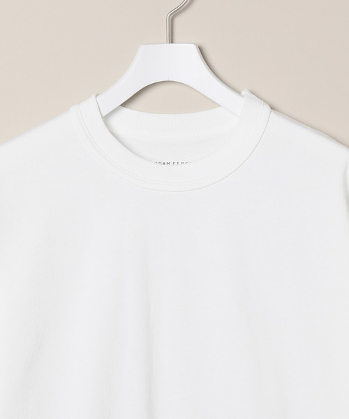 ADAM ET ROPE'（アダムエロペ）の「度詰めスウェット リラックスシルエットロンT（Tシャツ/カットソー・メンズ・ホワイト/ネイビー/カーキ・M/L）」の7枚目の写真