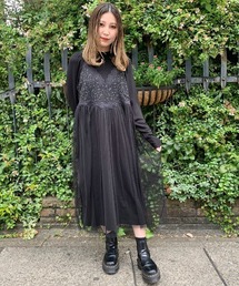 Candy Stripper | LINGERIE LAYERED ドレス(ワンピース)