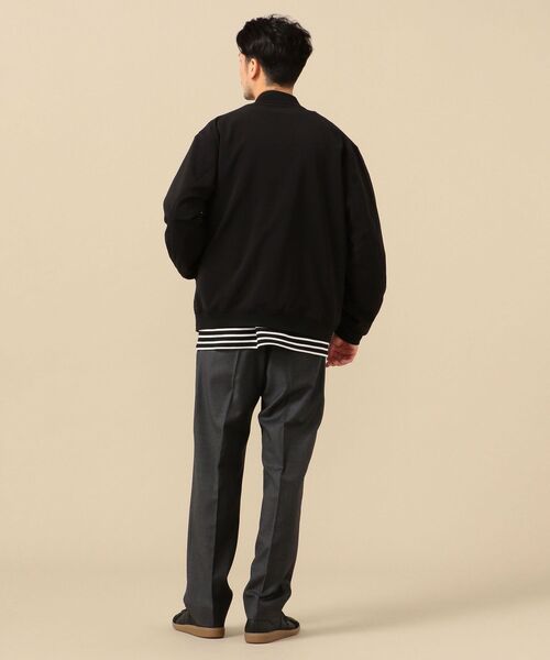 SHIPS(シップス)の「SHIPS: ハイカウント 2WAY ストレッチ リブ ブルゾン(ブルゾン・メンズ・カーキ/ブラック/グリーン・X-LARGE/MEDIUM/SMALL/LARGE)」の12枚目の写真