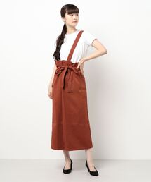 起毛ワンショル取り外しラップスカート
