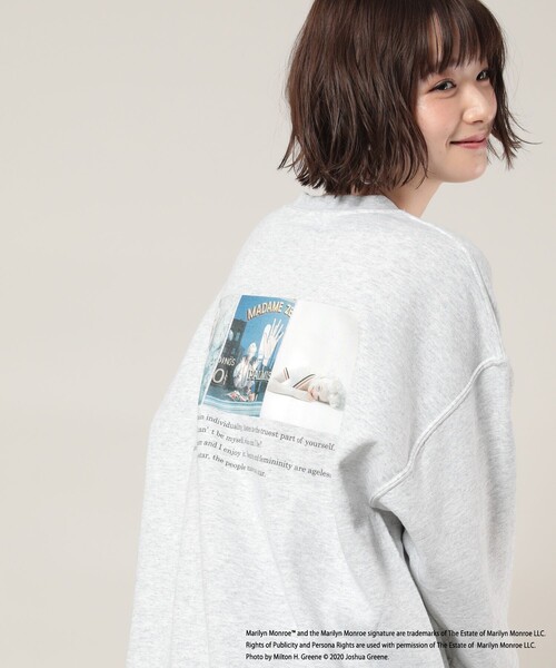 【新品】Ameri VINTAGE MARILYN MONROE スウェット Marilyn Monroe マリリンモンロー プリント スウェット