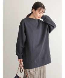 AMERICAN HOLIC | 変形ガゼット裏毛チュニック ＊(Tシャツ/カットソー)
