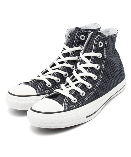 CONVERSE（コンバース）の「ALL STAR HOUNDSTOOTH HI/オールスター ハウンズトゥース HI（スニーカー・レディース・ベージュ/グレー/ホワイト・8.5/5/3.5/5.5/7/8/3/9.5/7.5/11.5/9/6.5/4/6/10.5/4.5）」の3枚目の写真