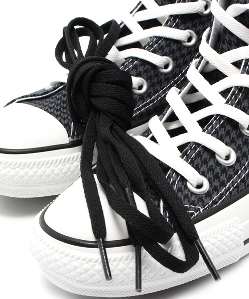 CONVERSE（コンバース）の「ALL STAR HOUNDSTOOTH HI/オールスター ハウンズトゥース HI（スニーカー・レディース・ベージュ/グレー/ホワイト・8.5/5/3.5/5.5/7/8/3/9.5/7.5/11.5/9/6.5/4/6/10.5/4.5）」の6枚目の写真